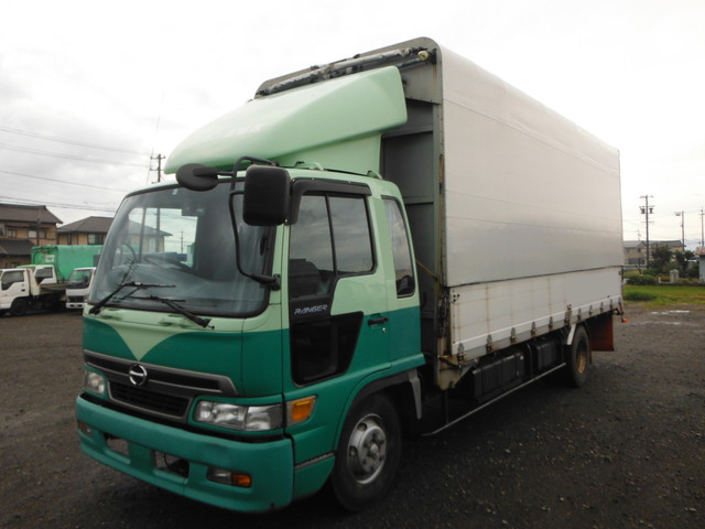 日野 レンジャー 中型 幌車 KK-FD1JLDA(2166) 1枚目