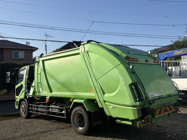 Mitsubishi Fuso fighter 6studs large Packer compress trucks TKG-FK72FY(109570) 4枚目