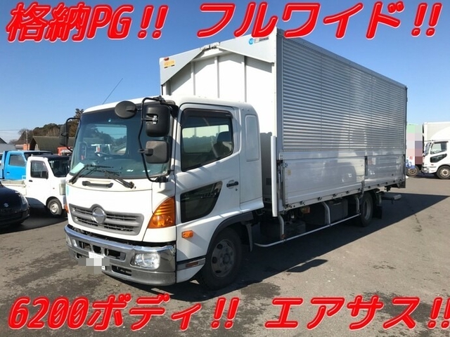 日野 レンジャー 中型 ウィング TKG-FD9JLAG(8461) 1枚目