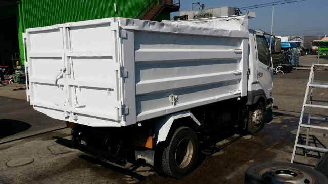 Mitsubishi Fuso fighter Middle Soil dump KK-FK71GC(1125) 4枚目