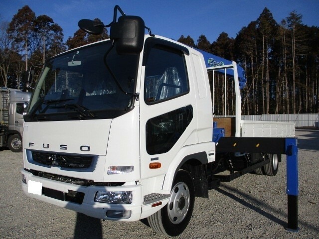 三菱ふそう ファイター 中型 平ボディ（クレーン付） 2KG-FK62F(9293) 1枚目