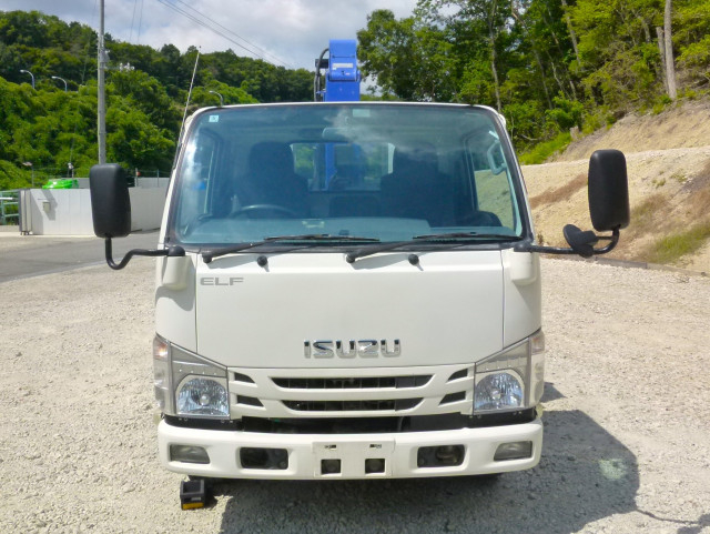 いすゞ エルフ 小型 平ボディ（クレーン付） 2RG-NKR88R(109285) 2枚目