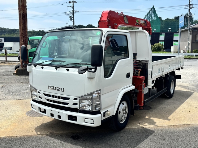 いすゞ エルフ 小型 平ボディ（クレーン付） TPG-NKR85R(108194) 1枚目