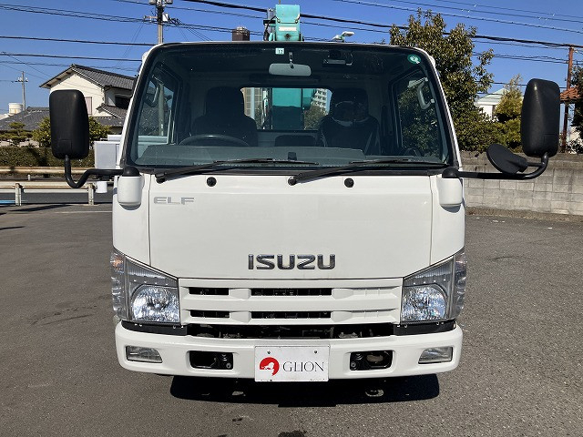 いすゞ エルフ 小型 平ボディ（クレーン付） TKG-NKR85R(101429) 2枚目