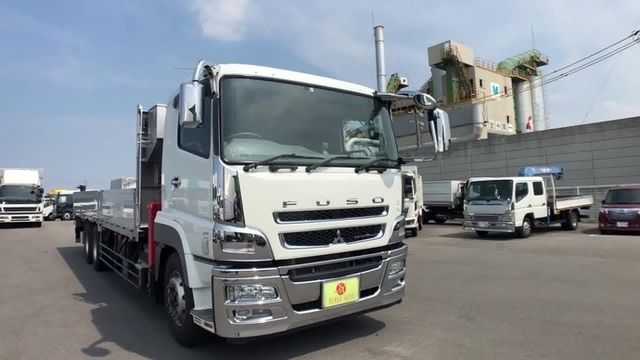 三菱ふそう スーパーグレート 大型 平ボディ（クレーン付） QKG-FV50VZ(35239) 35枚目