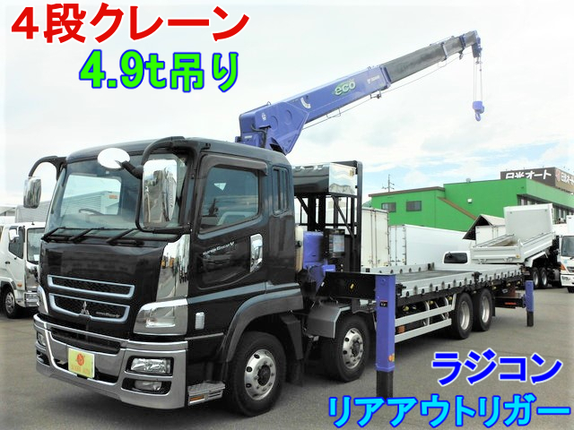 三菱ふそう スーパーグレート 大型 平ボディ（クレーン付） QPG-FS60VZ(34695) 38枚目