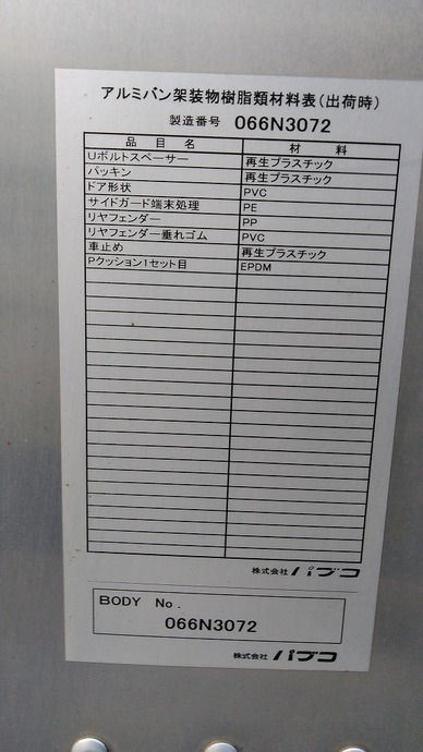 三菱ふそう キャンター 小型 バン PDG-FE83DY(3333) 29枚目