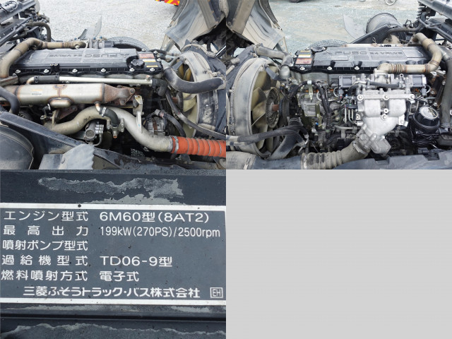 三菱ふそう ファイター 増トン 土砂ダンプ QDG-FQ62F(110345) 17枚目