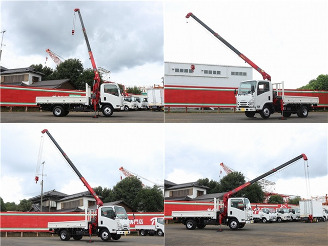 いすゞ エルフ 小型 平ボディ（クレーン付） TPG-NMR85AN(112691) 9枚目