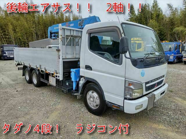 三菱ふそう キャンター 小型 平ボディ（クレーン付） PA-FF83DHY(10837) 1枚目