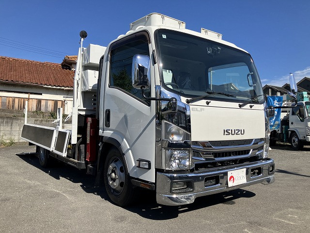 いすゞ エルフ 小型 平ボディ（クレーン付） TPG-NPR85AR(112798) 10枚目
