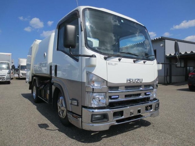いすゞ エルフ 小型 塵芥車（回転式） TKG-NMR85AN(9118) 1枚目