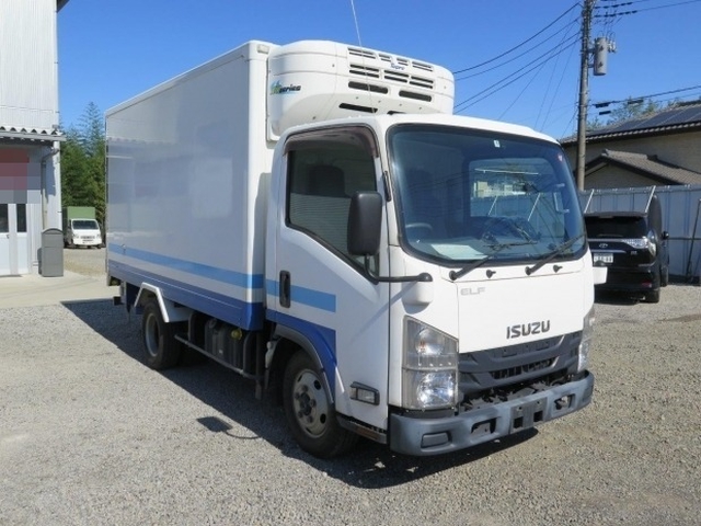 いすゞ エルフ 小型 冷蔵冷凍バン TKG-NMS85AN(8367) 1枚目