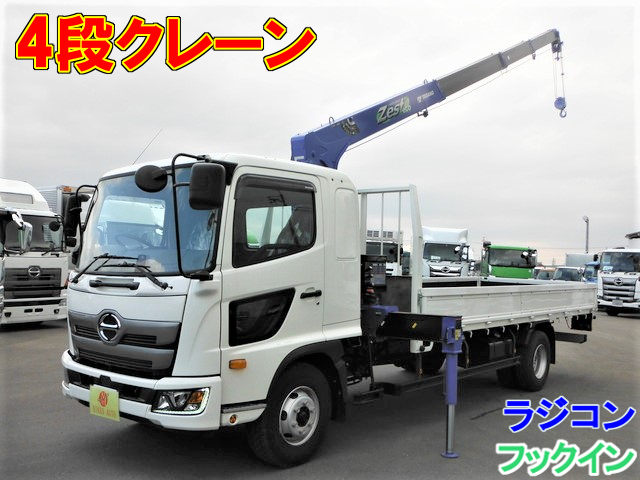 日野 レンジャー 中型 平ボディ（クレーン付） 2KG-FD2ABA(34880) 1枚目