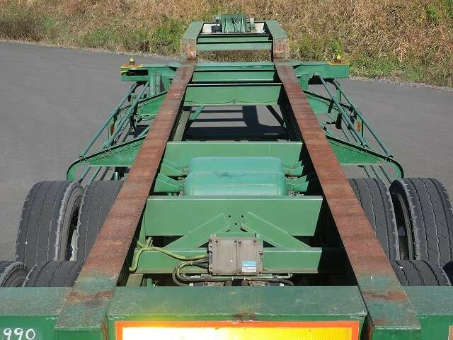 Tokyu 20ft container chassis trailer TC-204(37163) 6枚目