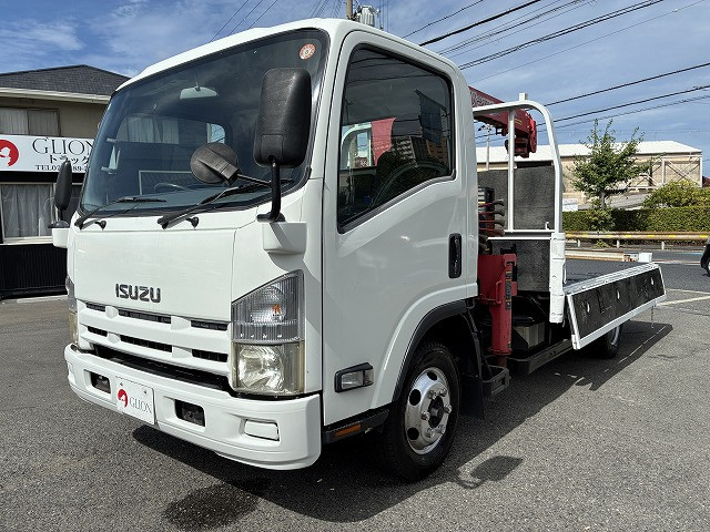 いすゞ エルフ 小型 平ボディ（クレーン付） BDG-NPS85AR(110978) 9枚目