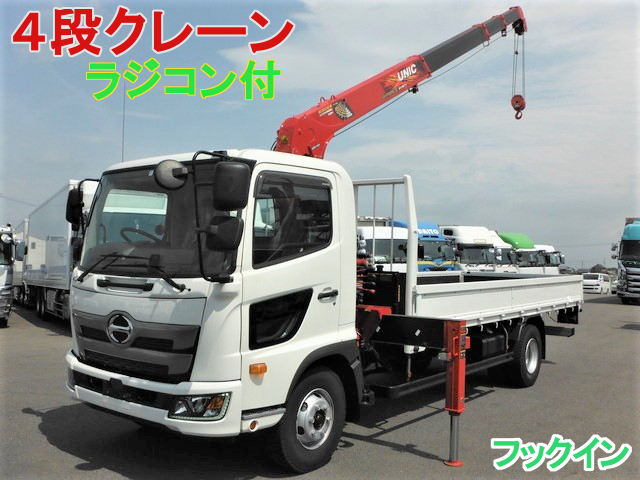 日野 レンジャー 中型 平ボディ（クレーン付） 2KG-FC2ABA(37617) 1枚目