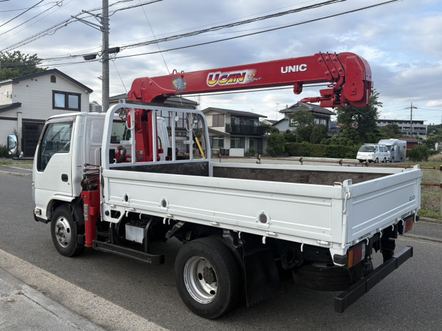 いすゞ エルフ 小型 平ボディ（クレーン付） SKG-NKR85R(110610) 4枚目