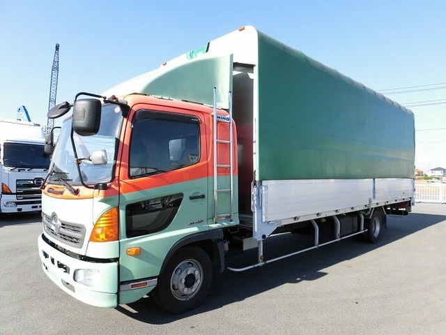 日野 レンジャー 中型 幌車（ウィング式） TKG-FD7JPAA(7934) 1枚目