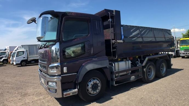 三菱ふそう スーパーグレート 増トン 土砂ダンプ QKG-FV50VX(34770) 5枚目