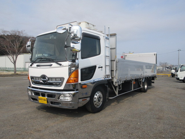 日野 レンジャー 中型 平ボディ TKG-FD7JLAG(103741) 1枚目
