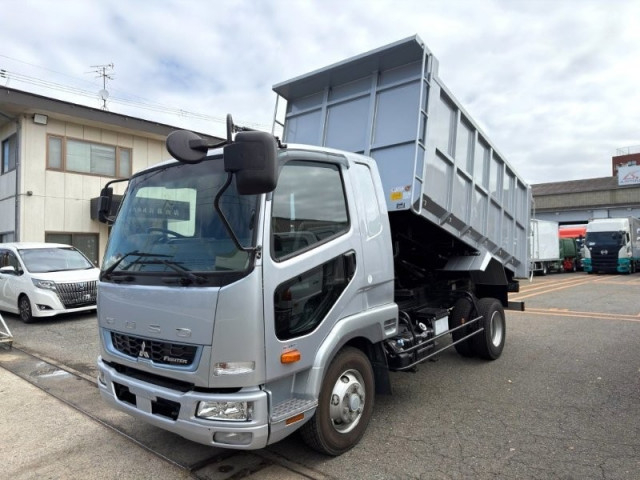 三菱ふそう ファイター 中型 土砂ダンプ 2KG-FK61F(112206) 1枚目