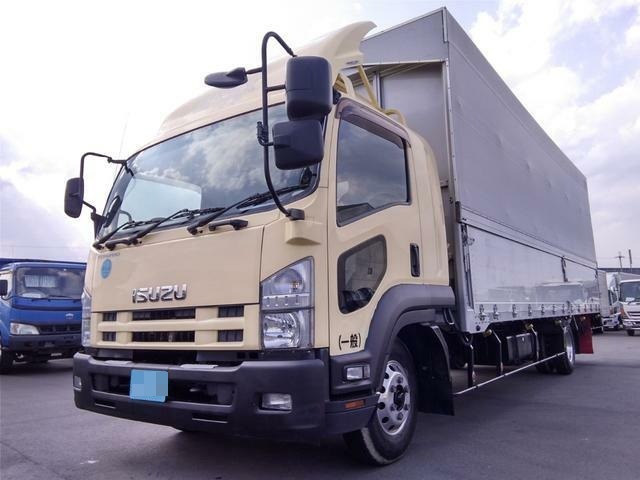 いすゞ フォワード 中型 幌車（ウィング式） SKG-FRR90T2(9681) 4枚目