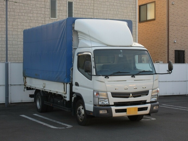 三菱ふそう キャンター 小型 幌車（ウィング式） TKG-FEB80(7993) 2枚目