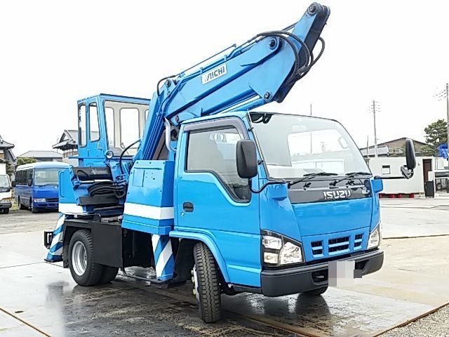 いすゞ エルフ 中型 穴掘建柱車 PB-NKR81N(8705) 2枚目