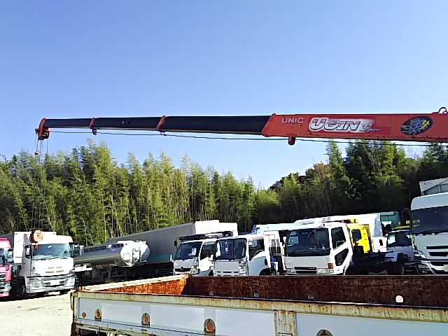 三菱ふそう キャンター 小型 平ボディ（クレーン付） PA-FE83DGY(7548) 24枚目