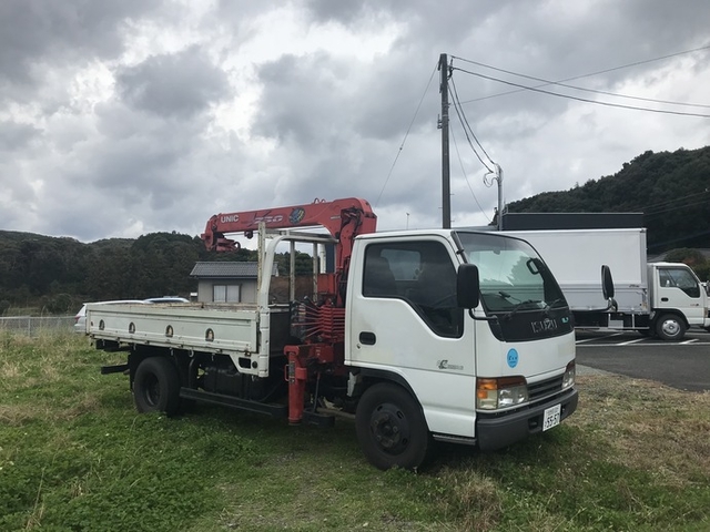 いすゞ エルフ 小型 平ボディ（クレーン付） KK-NKR71LR(4972) 15枚目