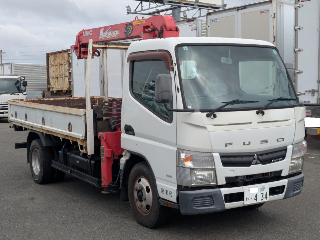 三菱ふそう キャンター 小型 平ボディ（クレーン付） TKG-FEA50(109670) 2枚目