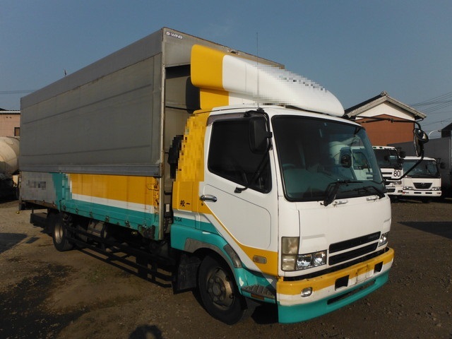 三菱ふそう ファイター 中型 幌車 PA-FK64K(1406) 1枚目