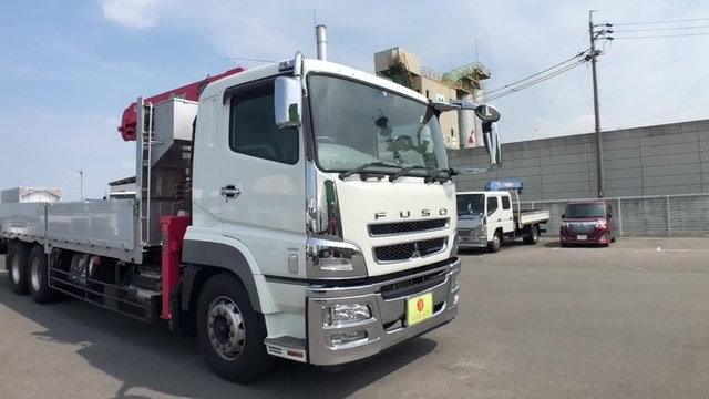 三菱ふそう スーパーグレート 大型 平ボディ（クレーン付） QKG-FV50VZ(35239) 34枚目