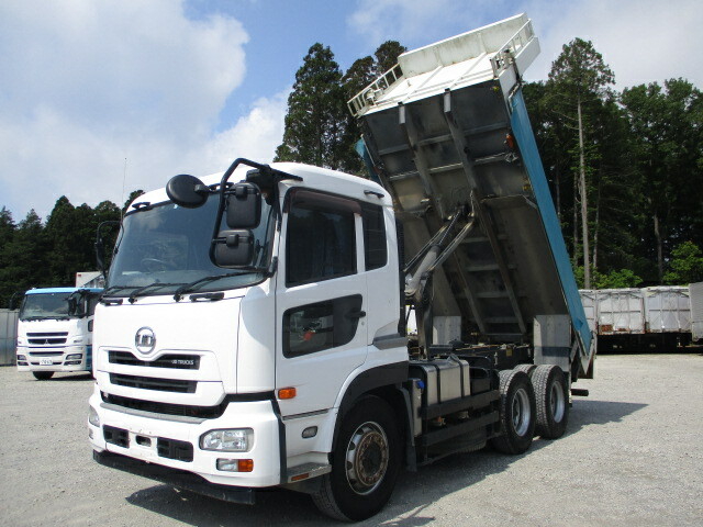 Nissan UD quon Large Soil dump QKG-CW5XL(31555) 9枚目