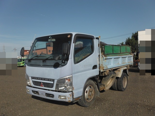 三菱ふそう キャンター 小型 土砂ダンプ PA-FE73DB(2557) 1枚目