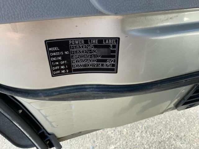 三菱ふそう キャンター 小型 平ボディ（クレーン付） PA-FE83DEN(11994) 38枚目