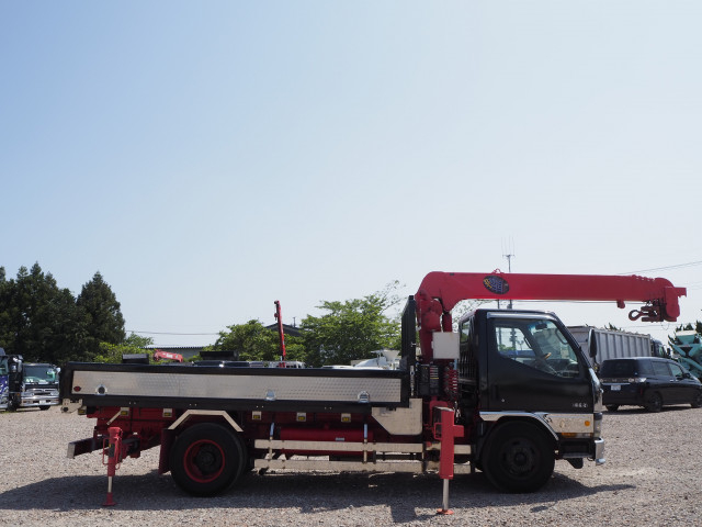三菱ふそう キャンター 小型 平ボディ（クレーン付） KK-FE53EEV(109525) 6枚目