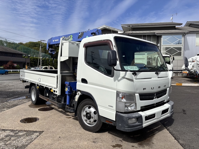 Mitsubishi Fuso canter Small Crane equipped trucks TKG-FEB90(108213) 3枚目