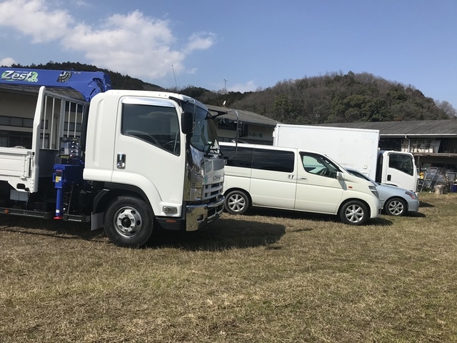 いすゞ フォワード 中型 平ボディ（クレーン付） SKG-FRR90S2(5744) 62枚目