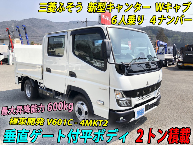 Mitsubishi Fuso canter Small Double cab 2RG-FBA20(88109) 5枚目