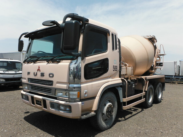 三菱ふそう スーパーグレート 増トン ミキサー車 KL-FV50KJXD(12677) 2枚目