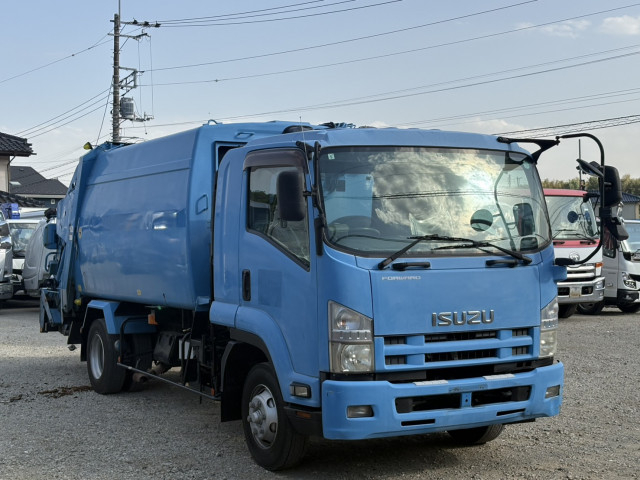 Isuzu forward Middle Packer compress trucks SKG-FRR90S2(109571) 2枚目