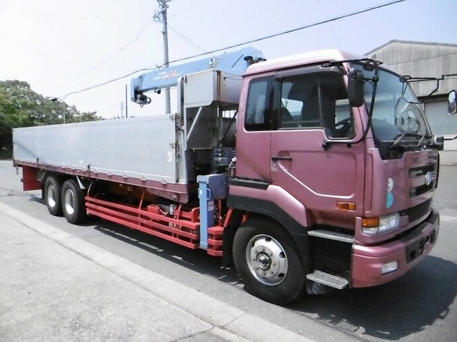 UDトラックス（日産） ビッグサム 大型 平ボディ（クレーン付） KL-CD55J(6497) 2枚目