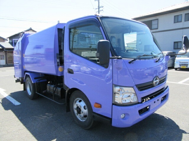 日野 デュトロ 小型 塵芥車（回転式） TKG-XZU700M(10083) 2枚目