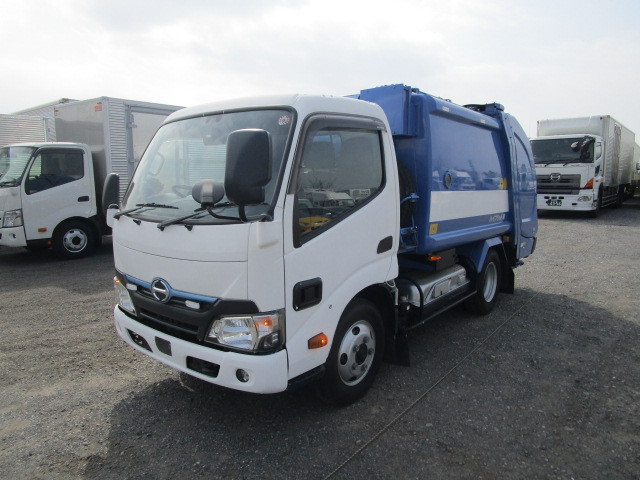 日野 デュトロ 小型 塵芥車（プレス式） TSG-XKU600X(84555) 1枚目