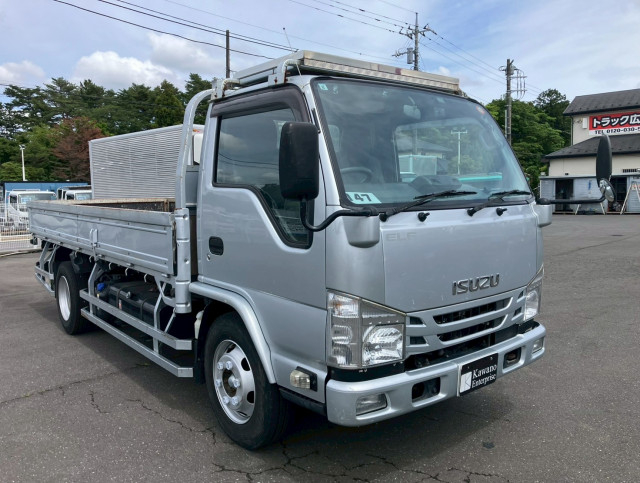 いすゞ エルフ 小型 平ボディ 2RG-NKR88R(105676) 3枚目