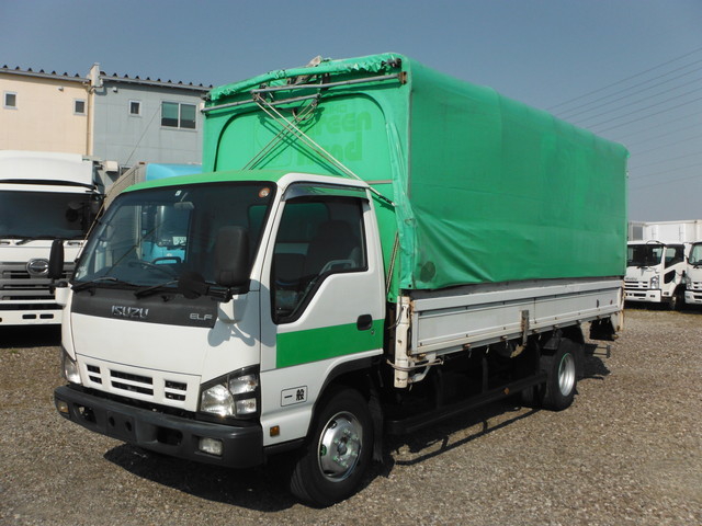 いすゞ エルフ 小型 幌車 PA-NPR81R(1372) 3枚目