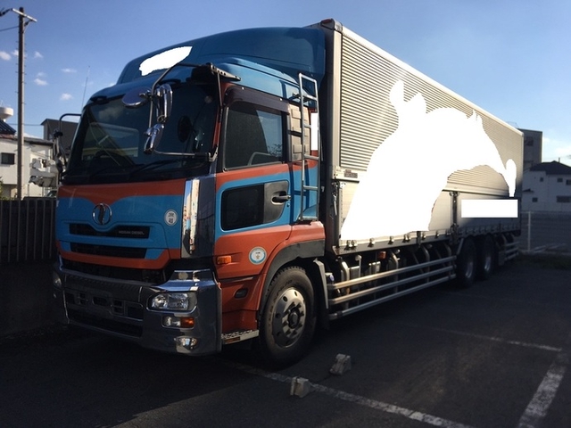 Nissan UD quon Large Wing body ADG-CD4ZA(2285) 1枚目