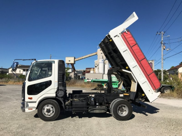 三菱ふそう ファイター 中型 土砂ダンプ 2KG-FK72F(111510) 5枚目